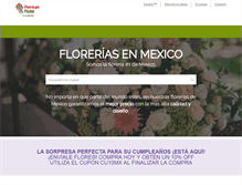 Tablet Screenshot of premiumflorist.com.mx